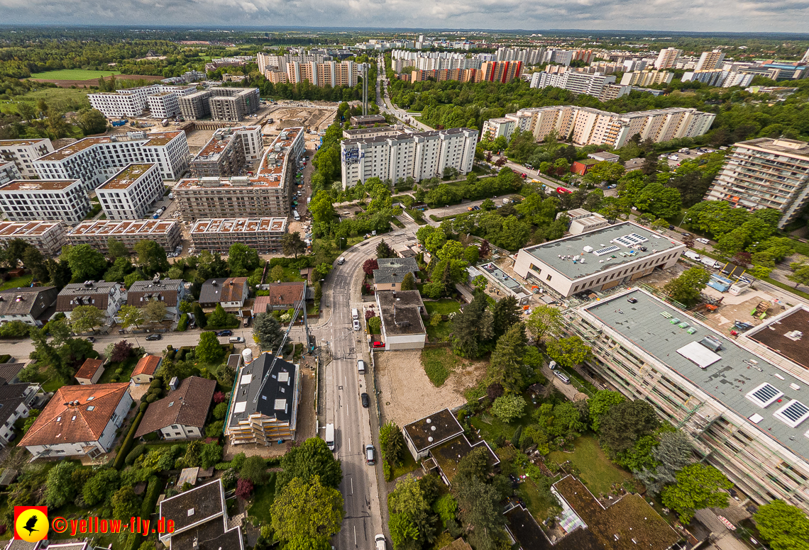 17.05.2023 - Baustelle in der Niederalmstraße 16 in Neuperlach